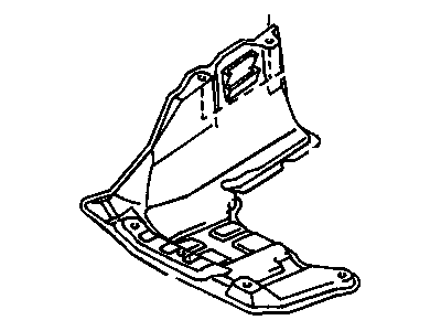 GM 94847941 Shield(Cover),Engine Splash(RH)