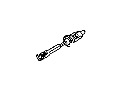 GM 25913680 Steering Gear Coupling Shaft Assembly