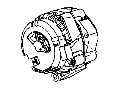 GM 88864275 Reman Alternator (Delco Cs130D 100 Amps)