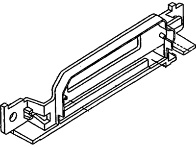 GM 16181184 COVER, Transmission Shift Control Selector