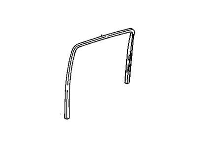 GM 15018504 Weatherstrip,Rear Side Door Window