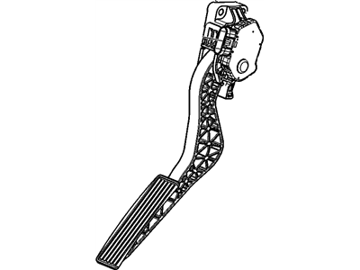 GM 25798449 Pedal Assembly, Accelerator