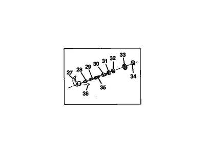 GMC G1500 Window Crank Handles - 15617125