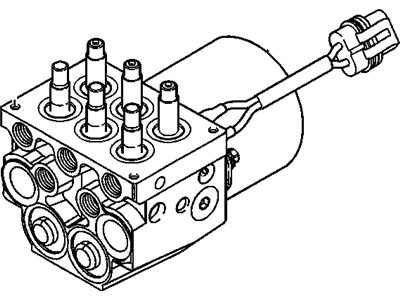 Chevrolet S10 ABS Control Module - 88935841