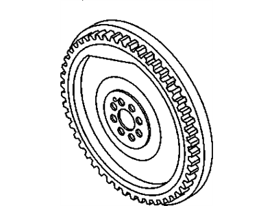 GM 97372295 Engine Crankshaft FLYWHEEL