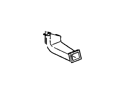 GM 15064268 DUCT, A/C Outlet