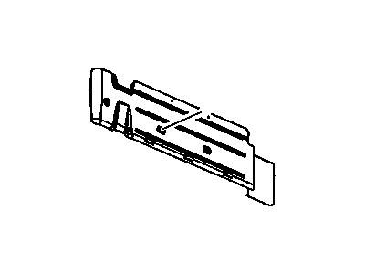 GM 15020402 Shield, Fuel Tank *Marked Print