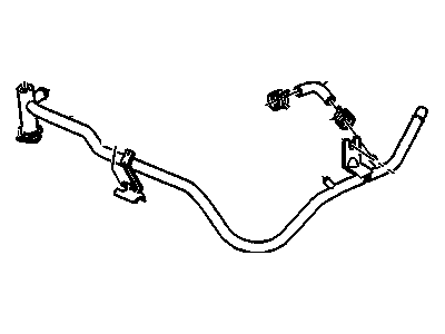 GM 24506815 Thermostat Bypass Pipe Assembly