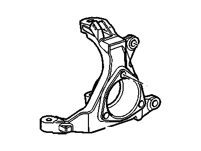 2005 GMC Safari Steering Knuckle - 15124101