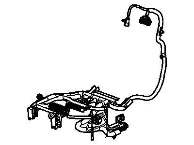 GM 20790867 Harness Assembly, Driver Seat Adjuster Wiring