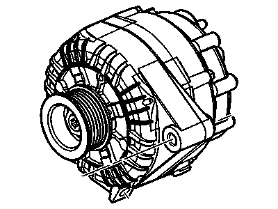 2004 Buick Rendezvous Alternator - 15875999