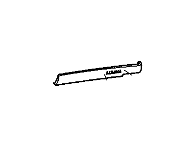 GM 97061364 Plate,Instrument Panel Name