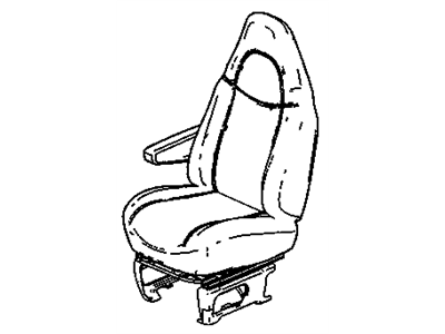 GM 15114151 Seat Assembly, Driver *Neutral