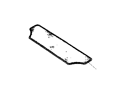 GM 12365728 Mat Pkg,Rear Carpet