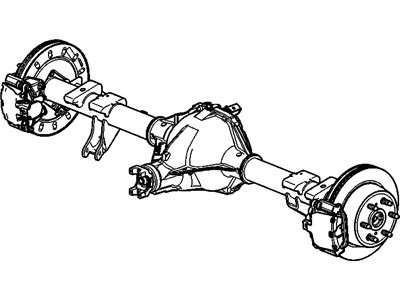 2010 GMC Sierra Axle Shaft - 22847702