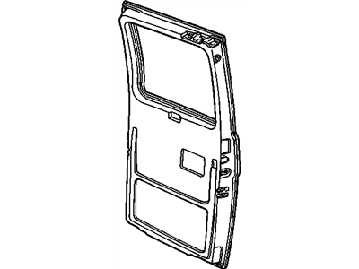 GM 15978295 Door Assembly, Rear