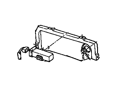 GM 15690097 Bracket Assembly, Rear Window Wiper Motor Cover