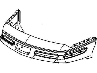 1994 Chevrolet Corvette Bumper - 10285643