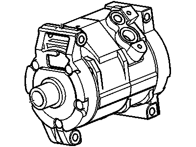 GM 25891797 Compressor Kit, A/C
