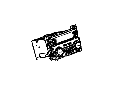 GM 15868180 Radio Assembly, Amplitude Modulation/Frequency Modulation Stereo & Clock & Audio Disc