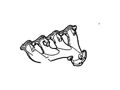 GM 12563304 Engine Exhaust Manifold Assembly