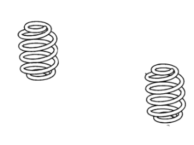 2012 Chevrolet Sonic Coil Springs - 23158164