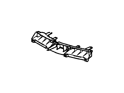 GM 15890078 Support, Front Bumper Fascia