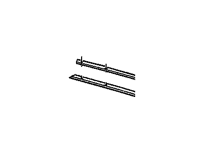 GM 15991477 SLAT, Luggage Roof