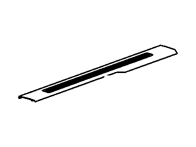 GM 15848386 Plate Assembly, Front Side Door Sill Trim *Ebony