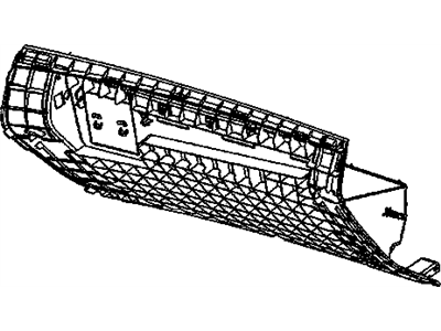 GM 92265076 Foundation,Instrument Panel Compartment Door