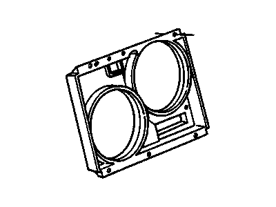 GM 10157958 Shroud, Radiator Fan