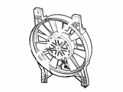 2021 Chevrolet Corvette Fan Blade - 84910709