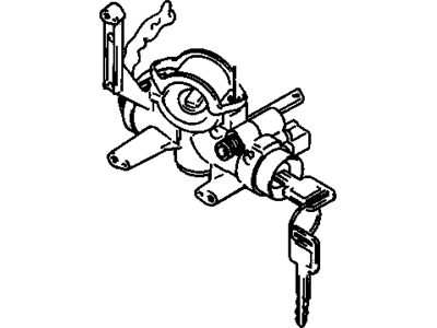 GM 96065493 Cylinder, Steering Column Lock