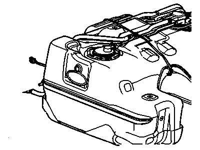 Pontiac Torrent Fuel Tank - 15299696