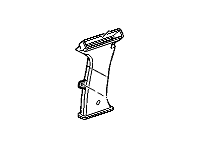 GM 15174284 Duct, Auxiliary A/C Air Outlet