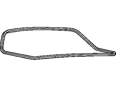 GM 10212939 Weatherstrip, Rear Compartment Lift Window