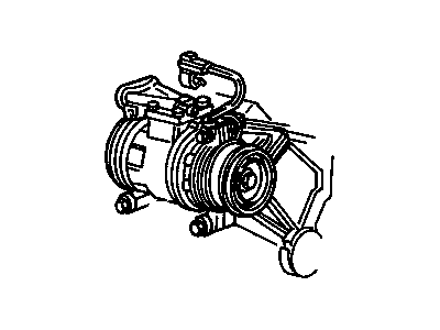 1994 Chevrolet Corvette A/C Compressor - 10243783