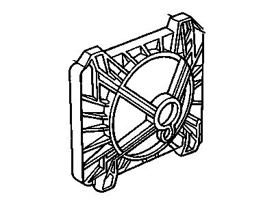 1990 Oldsmobile Cutlass Fan Shroud - 22040875