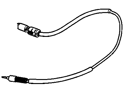 GMC Sierra Shift Cable - 20787613