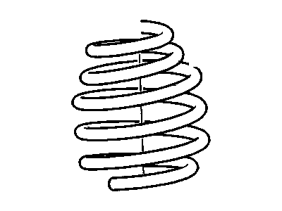 GM 23447420 Front Coil Spring