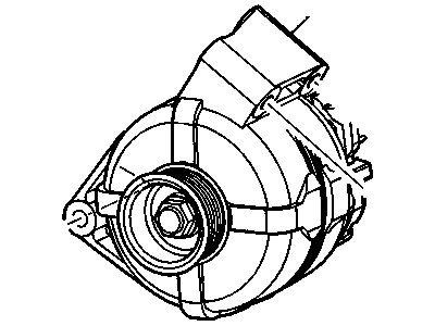 2007 Buick LaCrosse Alternator - 10366268