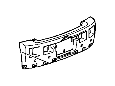 GM 10395370 Absorber, Rear Bumper Fascia Energy