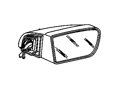 1987 Cadillac Seville Side View Mirrors - 20679384