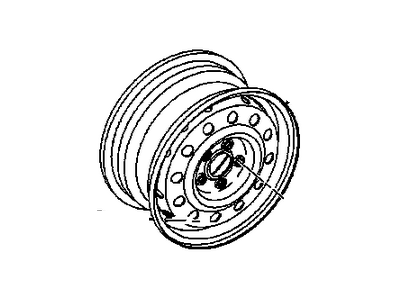 Saturn L200 Spare Wheel - 90575885