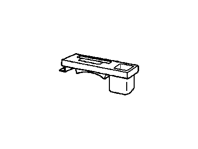 GM 10026229 Filter, Front Floor Console Trans Shift Opening