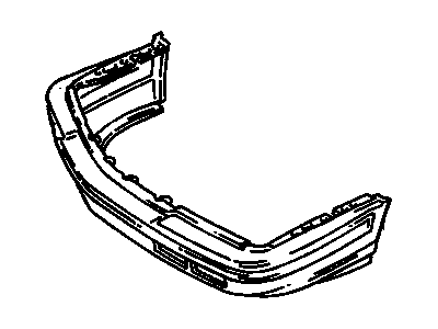 Chevrolet Beretta Bumper - 16520556