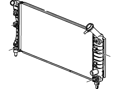 GM 15140506 Radiator Assembly