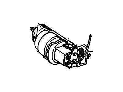 GM 14004877 Tee, A/C Vacuum Control Hose