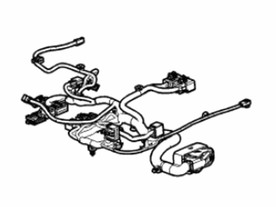 GM 84081296 Harness Assembly, Front Seat Cushion Wiring