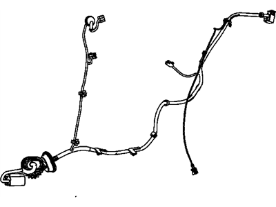 GM 92243085 Harness,Rear Side Door Wiring